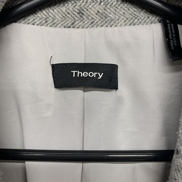 Womens Size 10 Theory Open Front Blazer EUC - Picture 2 of 5